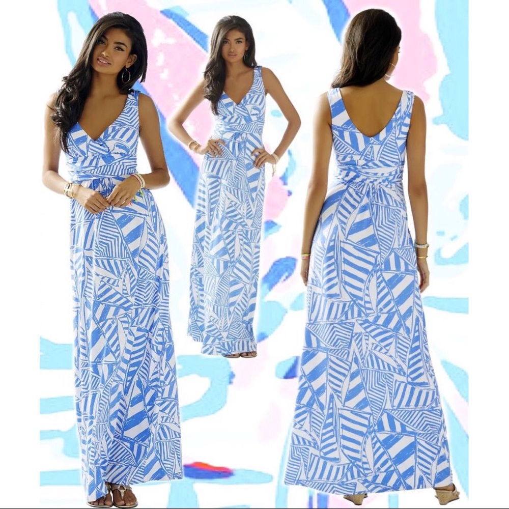 Lilly Pulitzer Sloane Dress in Yacht Sea